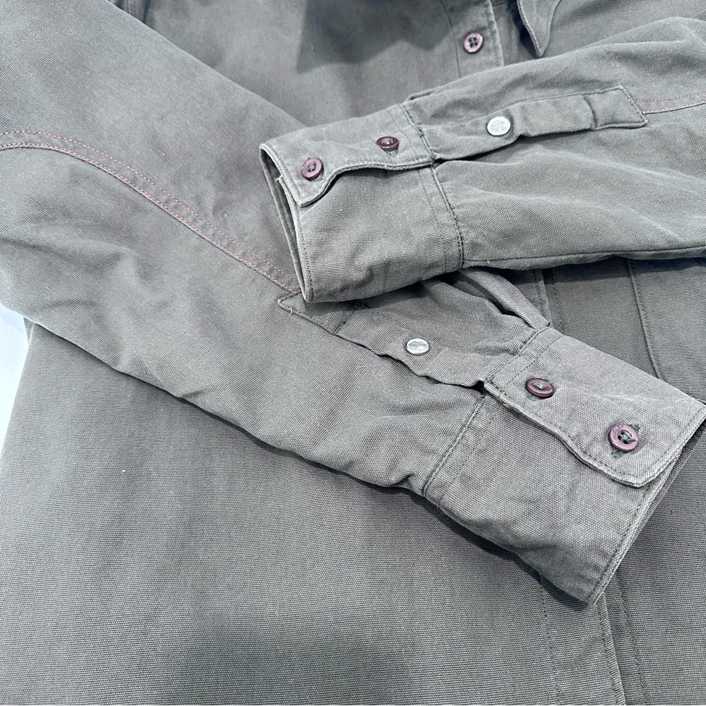 Hurley Freedom Movement Jacket Men’s Lg Military Green Canvas Field‎ Coat Lined - Picture 10 of 15